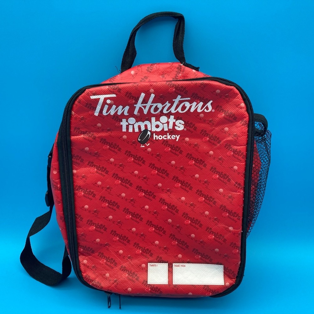 Tim Hortons Timbits Hockey Sidney Crosby 87 Insulated Lunch Bag
